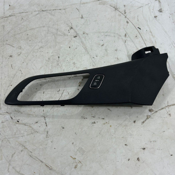 Moldura Maçaneta Porta Dianteira Esquerda Ranger 2017 A 2022 Preto Dianteira