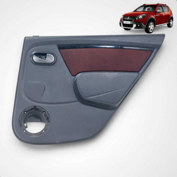 Forro Porta Traseiro Direito Sandero 2011 2012 2013
