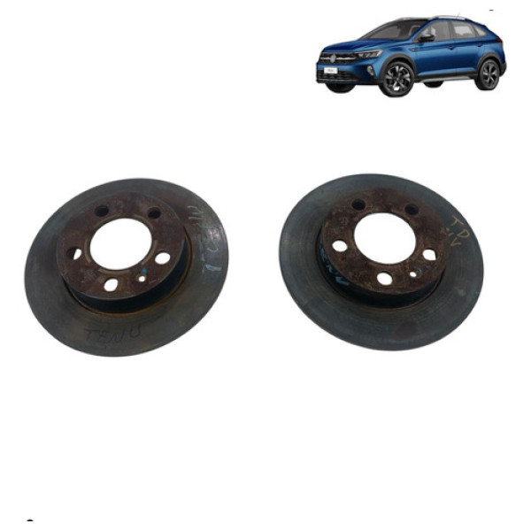 Disco Freio Traseiro Virtus Polo T-cross Nivus 1.0 2021 2024