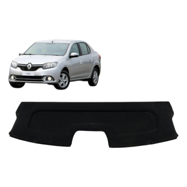 Tampão Bagagito Porta Mala Renault Logan 1.6 2015 A 2017 Preto