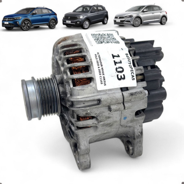 Alternador Polo Nivus Virtus Tcross 1.0 Tsi 2018 A 2023 
