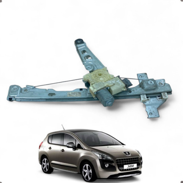 Máquina Vidro Porta Diant Direita Peugeot 3008 2011 A 2016