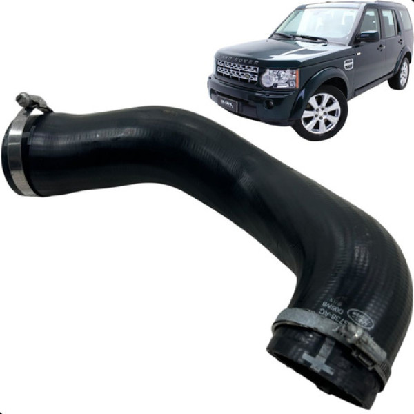 Mangueira Caixa Ar Intercooler Rover Discovery 4 3.0 2011 Preto