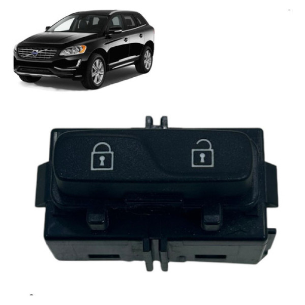 Botão Trava Porta Dianteira Direita Volvo Xc60 2014 A 2016