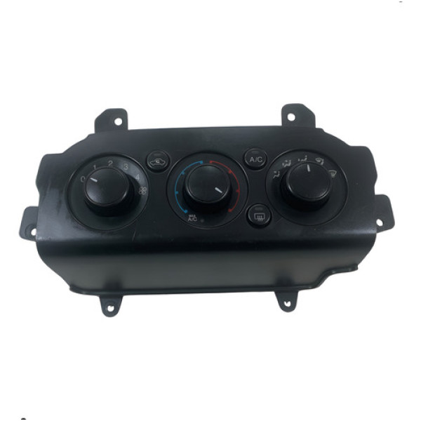 Botão Comando Do Ar Condicionado Ford Ka 2014 A 2020  Preto