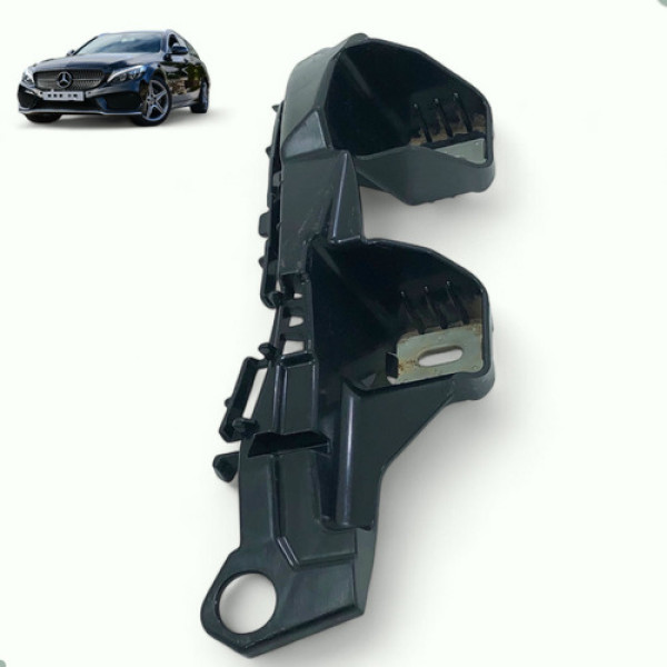 Guia Parachoque Traseiro Direito Mercedes C180 2015 A 2018