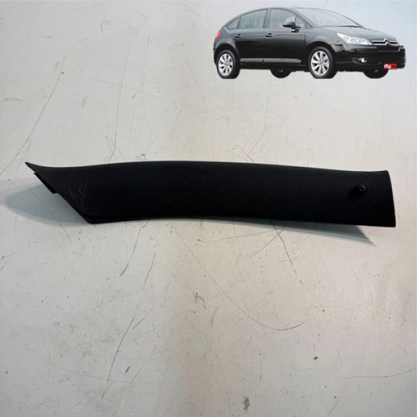 Forro Moldura Sup Esquerda Tampa Citroen C4 Hatch 2009 2014