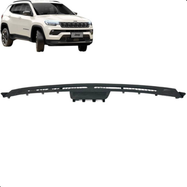 Grade Painel Acabamento Jeep Compass Jeep Compass 2020 2024 Preto Fosco