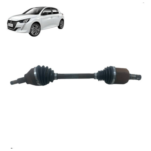 Semi Eixo Dianteiro Esquerdo Peugeot 208 1.6 Autom 2021 2024