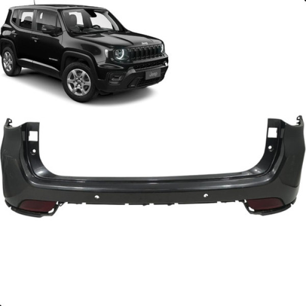 Parachoque Traseiro Jeep Renegade 1.8 2018 2019 2020 2021