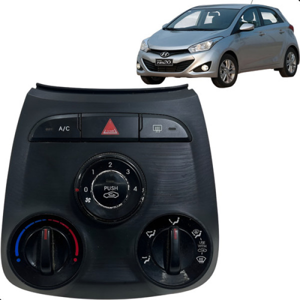 Botão Comando Ar Condicionado Hb20 2012 2013 2014 A 2019 Preto