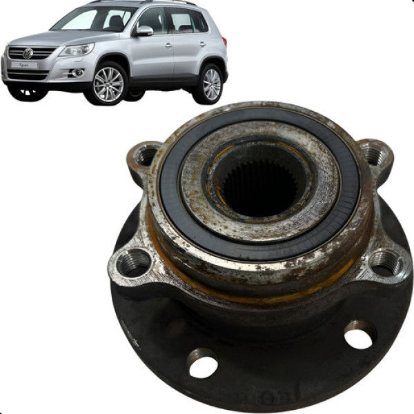 Cubo Roda Dianteiro Direito Tiguan 2.0 2010 A 2014