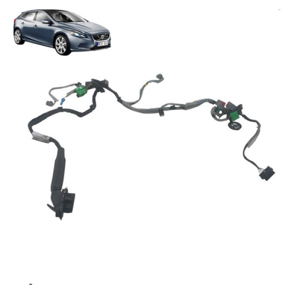 Chicote Porta Dianteira Esquerda Volvo V40 2014 2019