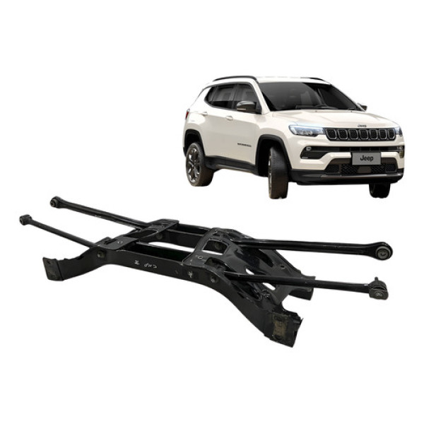 Quadro Agregado Jeep Compass 1.3 T270 2022 A 2024 Traseiro