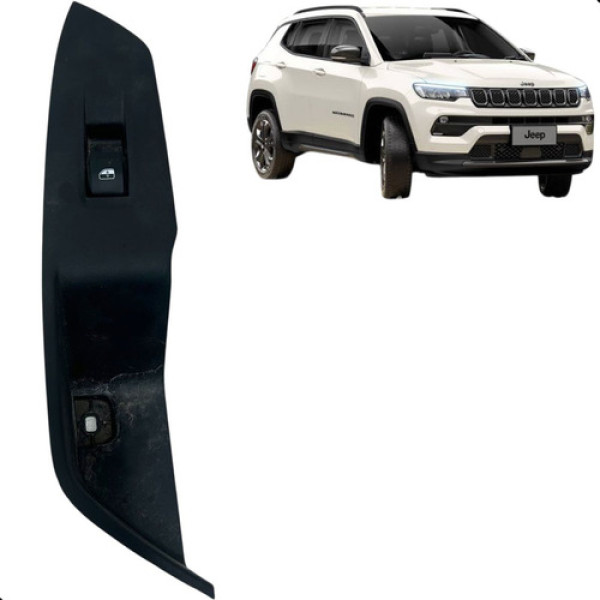 Botao Vidro Eletrico Tras Esquerdo Comander Compass 2.0 2022