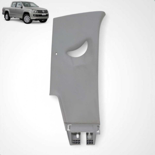 Acabamento Coluna Traseira Amarok 2010 2020 Esquerda