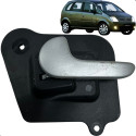 Maçaneta Interna Traseira Esquerda Meriva 1.8 2009 A 2011 Preto Traseira