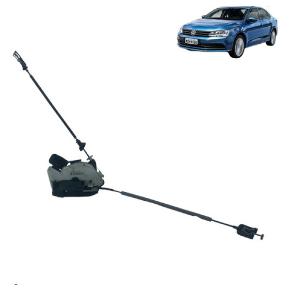 Fechadura Porta Traseira Direita Jetta 2011 A 2018 