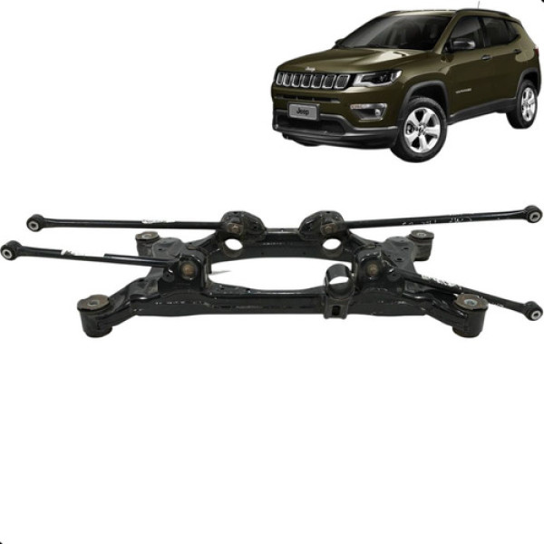 Agregado Suspensão Traseira Jeep Compass 2.0 Flex 2018 2021