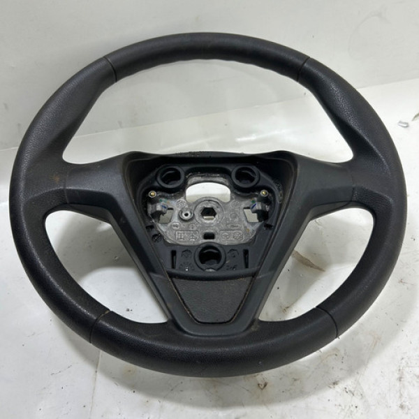 Volante Direção Ford New Fiesta 1.6 2015 A 2017 Preto