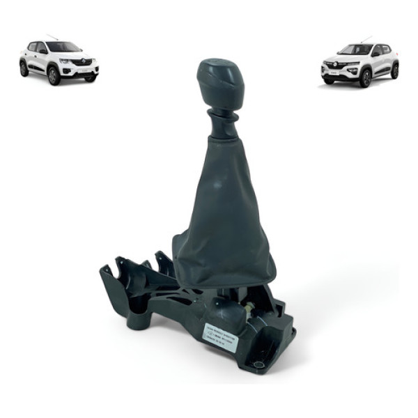 Alavanca Cambio Trambulador Renault Kwid 2018 A 2024 Preto