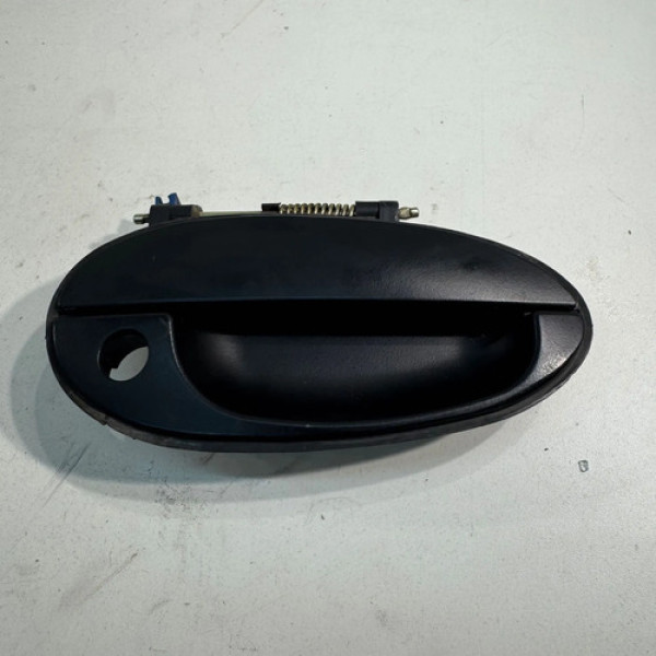 Maçaneta Porta Traseira Esquerda Chery Qq 1.0 2015 Original Preto Traseira