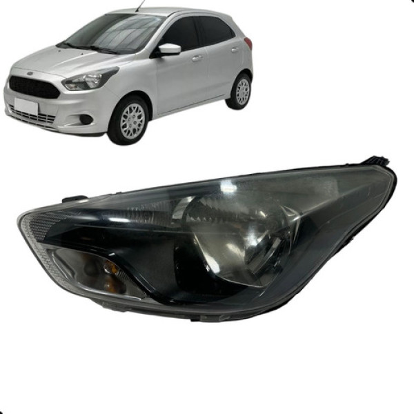 Farol Esquerdo Ford Ka 2015 A 2018 Esquerdo/motorista