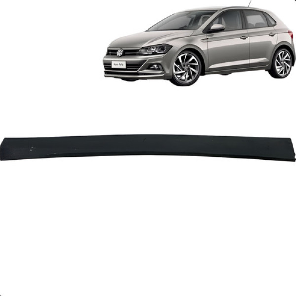 Acabamento Tebelier Volkswagen Polo Tsi 2018 A 2021 Cinza