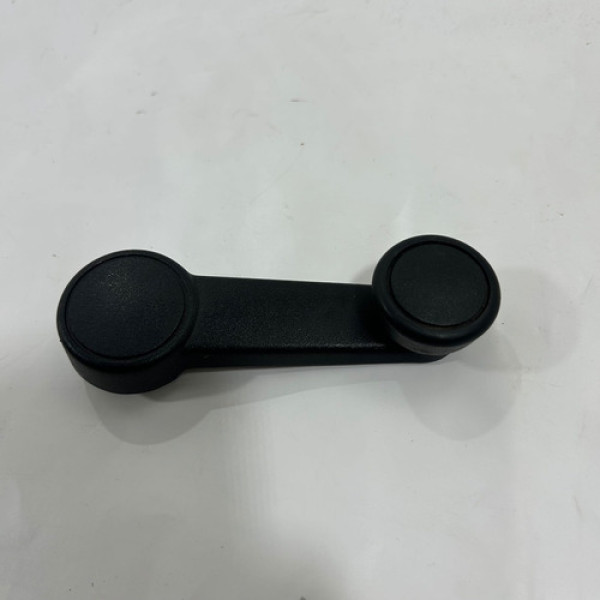 Manivela Vidro Traseiro Ford Ka 2015 A 2018 Ambos Lados Preto