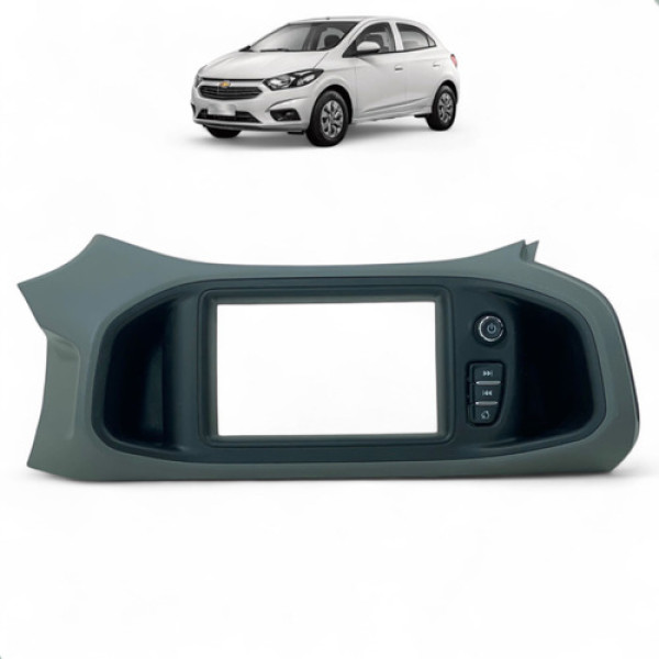 Moldura Central Multimídia Chevrolet Onix 2013 A 2019