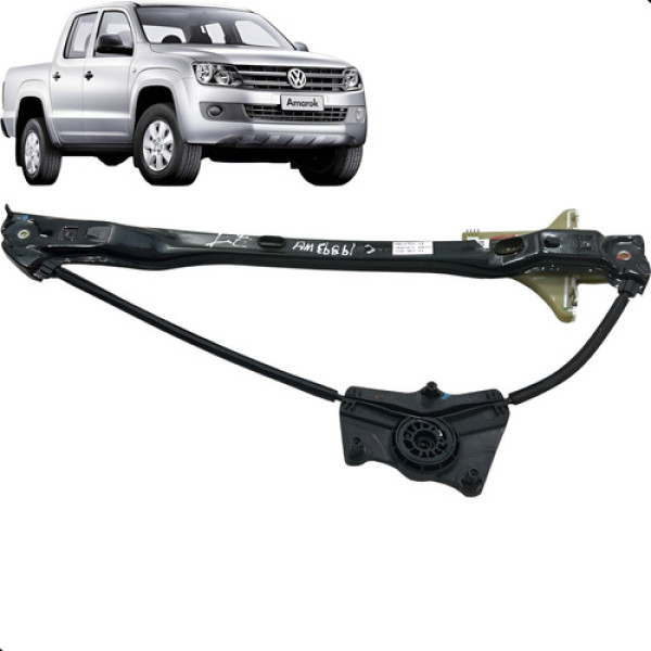 Maquina Vidro Porta Dianteira Esquerda Amarok 2012 A 2019