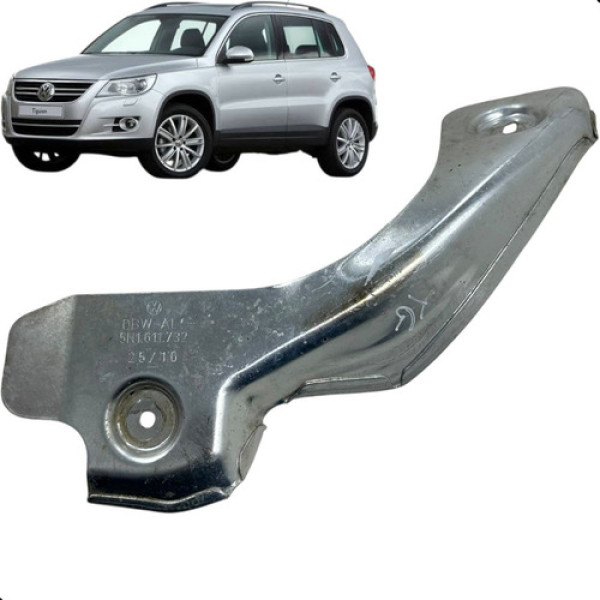 Defletor Calor Módulo Volkswagen Tiguan 2.0 2010 A 2014  Cinza