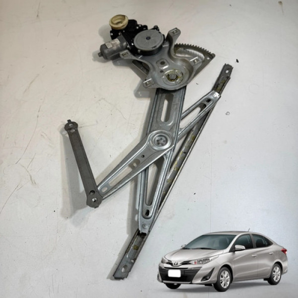 Maquina Motor Vidro Dianteira Esquerda Toyota Yaris 2019 21