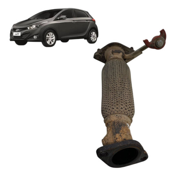 Flexível Do Escapamento Hyundai Hb20 1.6 2013 A 2019