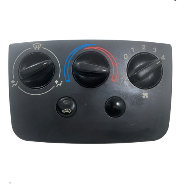 Botão Comando Ar-condicionado Fiesta 1996 A 2003  Preto