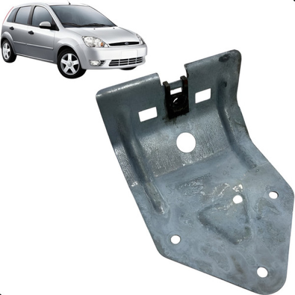 Suporte Placa Montagem Traseira Ford Fiesta 1.0 2007 A 2013