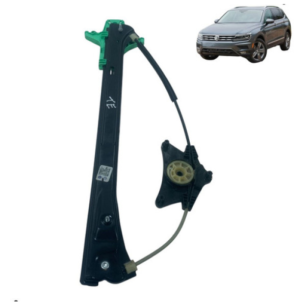 Máquina Vidro Traseira Esquerda Tiguan 2018 A 2021 