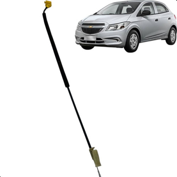 Cabo Maçaneta Interna Traseira Direita Onix 2013 A 2019 Preto