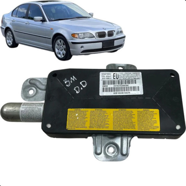 Airbag Porta Dianteira Direita Bmw 325i 2000 2001 2002 2003 Preto