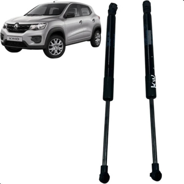 Amortecedor Tampa Traseira Kwid 1.0 2018 A 2020 Par 