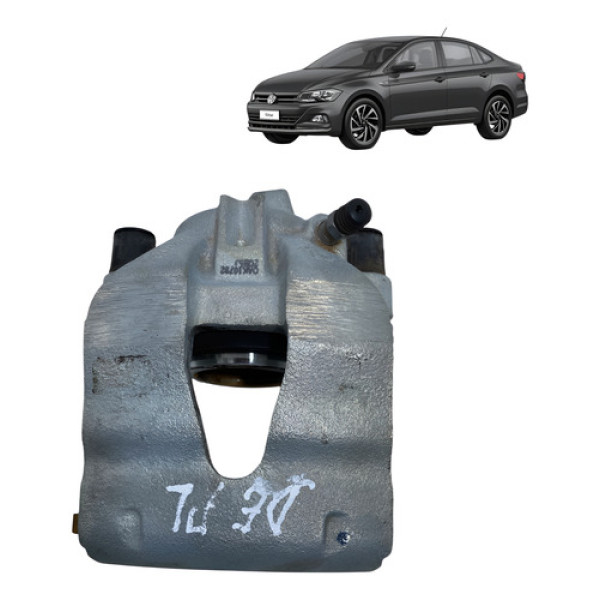 Pinça Freio Polo 1.0 Tsi 2018 2019 A 2021 Dianteira Esquerda