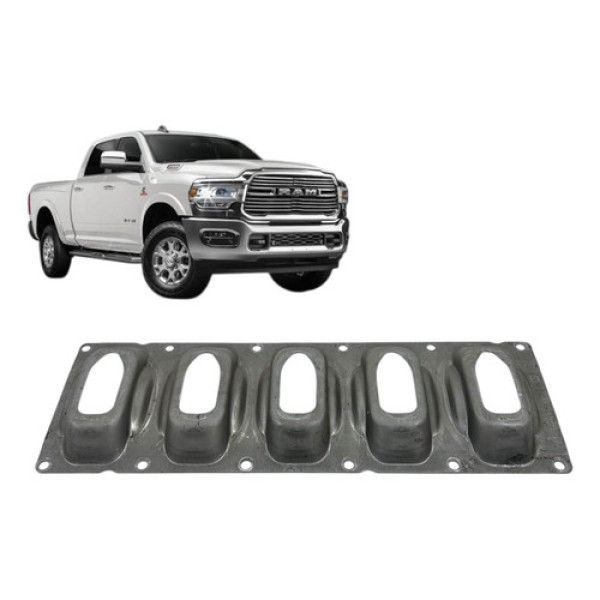 Defletor Óleo Motor Ram 2500 3500 6.7 2019 2020 2021 2022 Prateado
