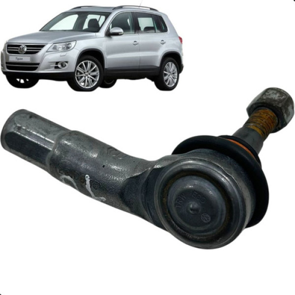 Terminal De Direção Dianteiro Esquerdo Tiguan 2010 A 2014
