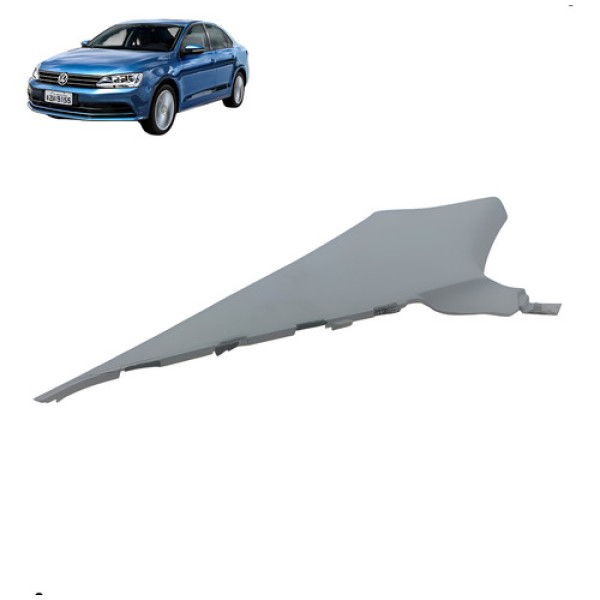 Acabamento Interno Coluna Jetta 2011 2017 Cinza