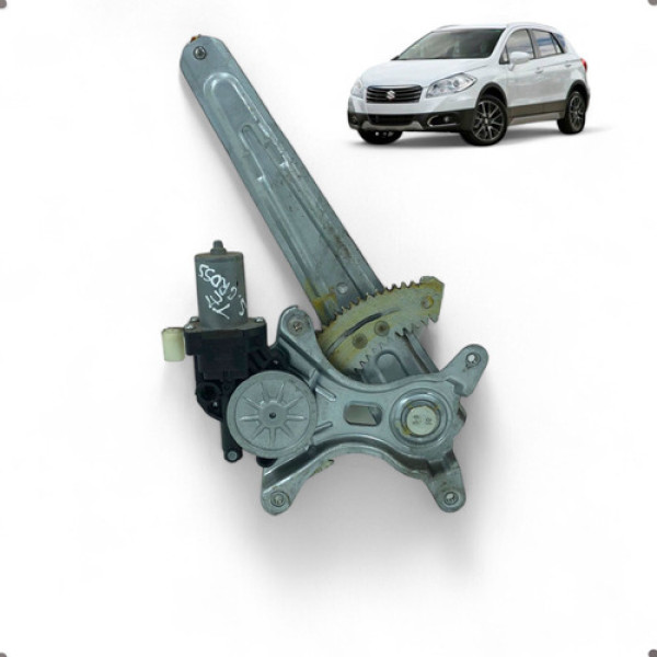 Máquina Vidro Porta Traseira Esquerda Scross 2016 A 2019