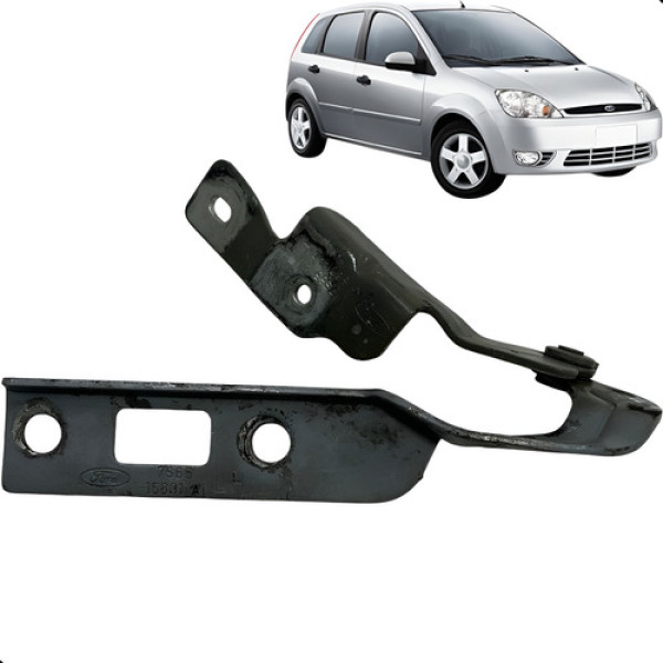 Dobradiça Do Capô Esquerda Ford Fiesta 1.6 2007 A 2013