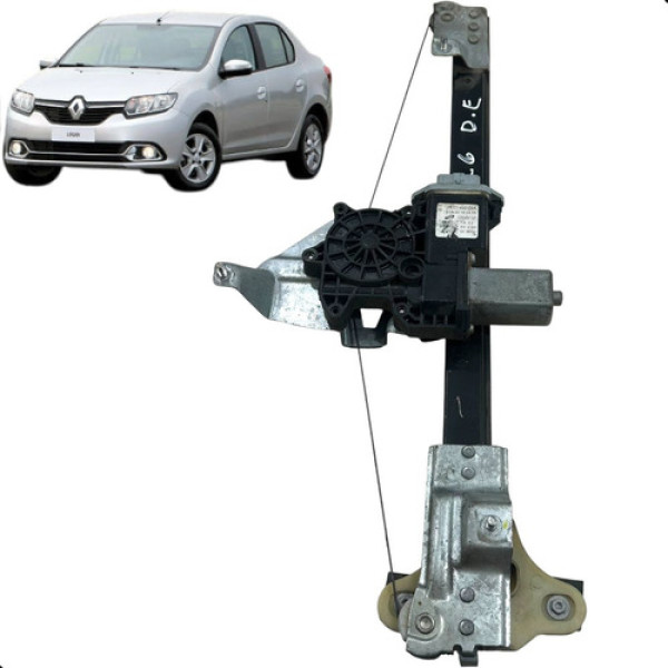 Máquina Vidro Dinteiro Esquerdo Logan 1.6 2015 A 2017