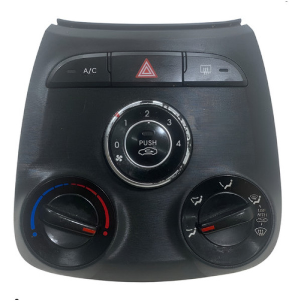 Botão Comando Ar Condicionado Hyundai Hb20 2012 A 2019  Preto