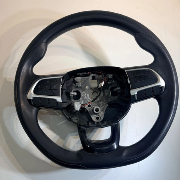 Volante Direcao Fiat Argo Cronos 2017 2018 2019 2020 2021 Preto