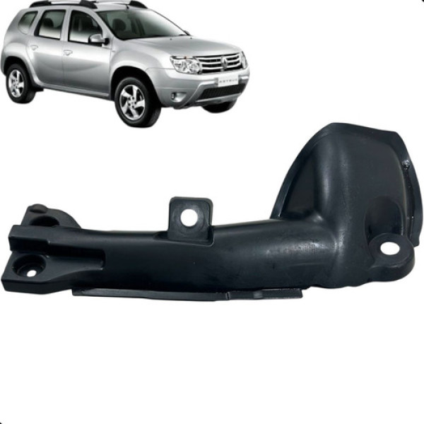 Moldura Proteção Sensor Tras  Duster 2012 2015 Ambos Lados  Preto